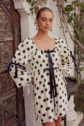 Frances Polka Dot Mini Dress